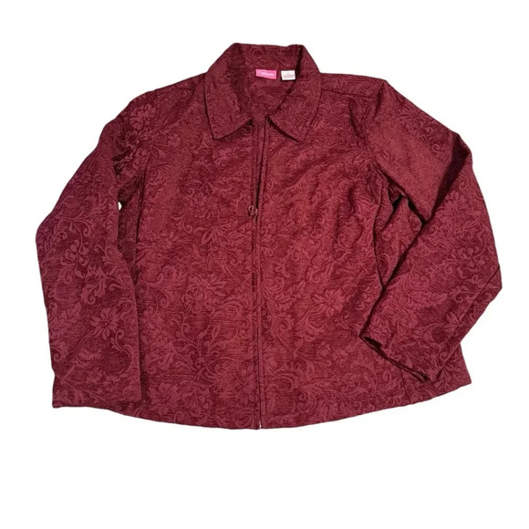 Pappagallo Casuals Womens XL Red Jacket - Picture 1 of 3